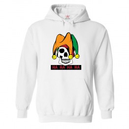 HA HA HA HA Jester Zombie Classic Unisex Kids and Adults Pullover Hoodie 									 									